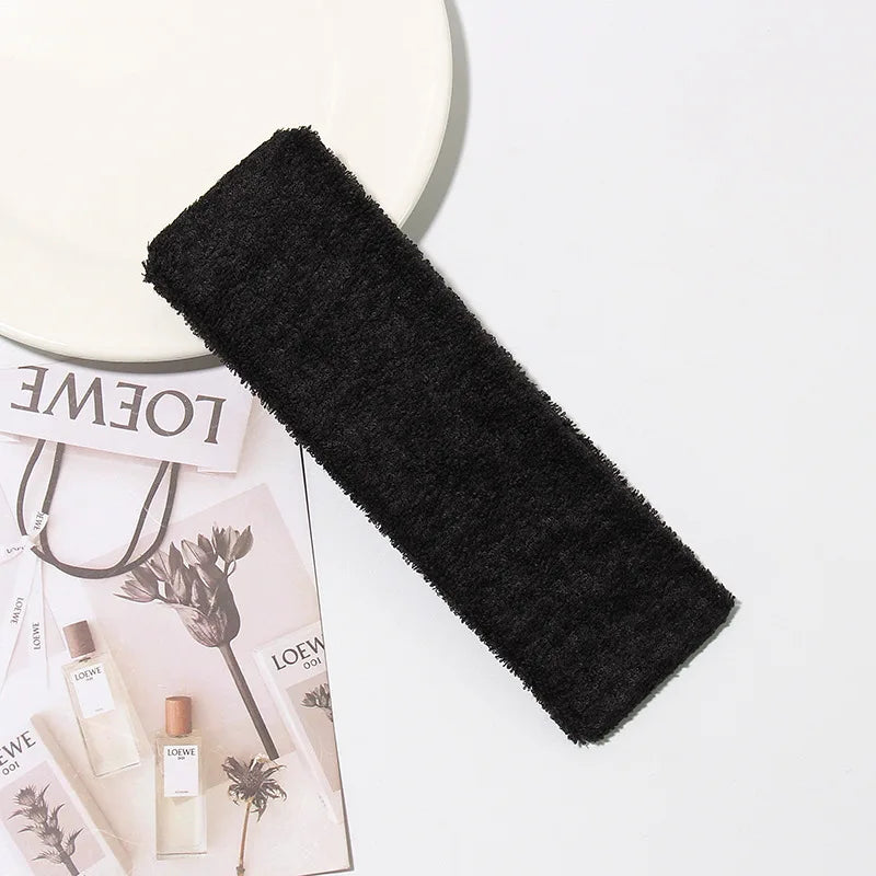 Absorbent Hair Sweatbands for Women & Men, Stretchable Fashion Headbands, Sports Workout Head Wrap, Gym Tennis Yoga Accessories