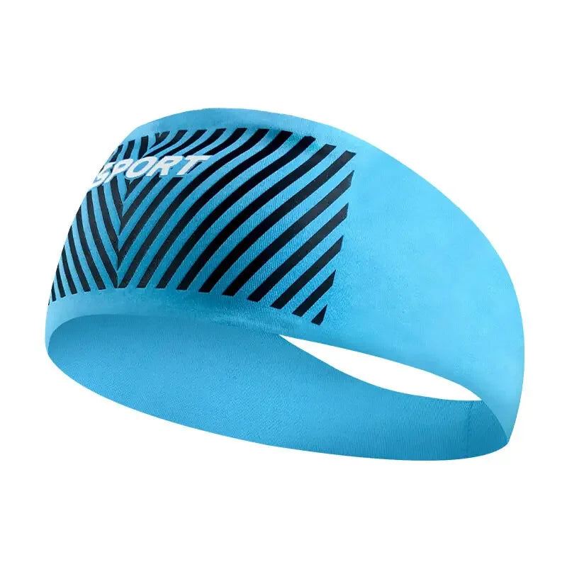 CEOI GWOK Comfortable Breathable Sports Headband Men Women Perfect for Yoga Running Cycling Basketball Headband