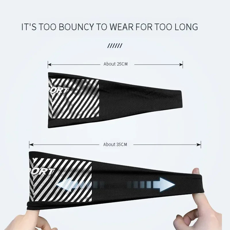 CEOI GWOK Comfortable Breathable Sports Headband Men Women Perfect for Yoga Running Cycling Basketball Headband