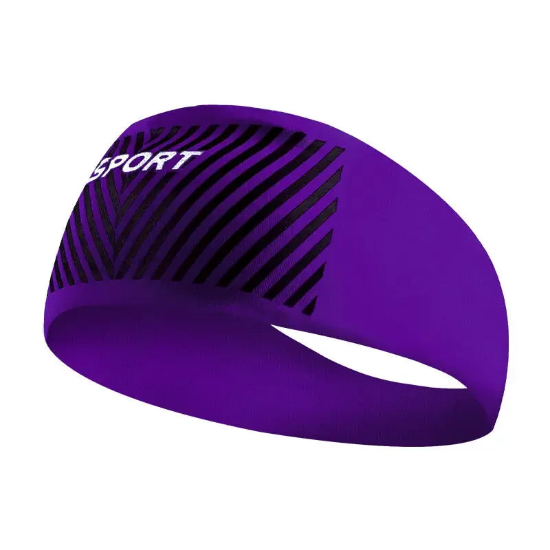 CEOI GWOK Comfortable Breathable Sports Headband Men Women Perfect for Yoga Running Cycling Basketball Headband