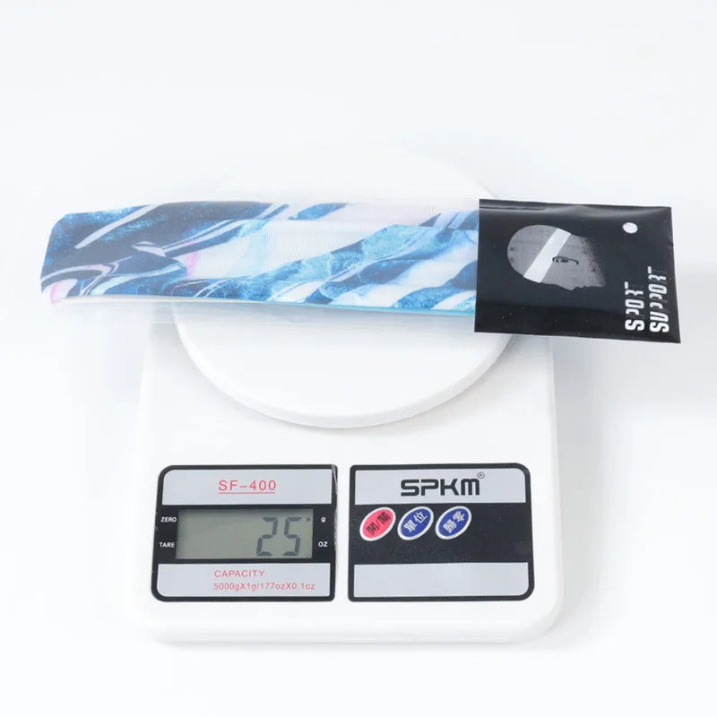 Breathable Sweatband Elastic Sports Headband for Gym Running Basketball Tennis Yoga Sweatband Hair Wrap Sweatband Fitness