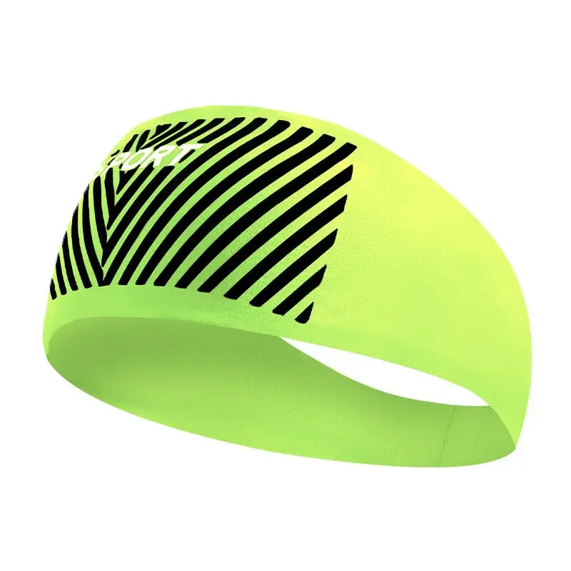 CEOI GWOK Comfortable Breathable Sports Headband Men Women Perfect for Yoga Running Cycling Basketball Headband