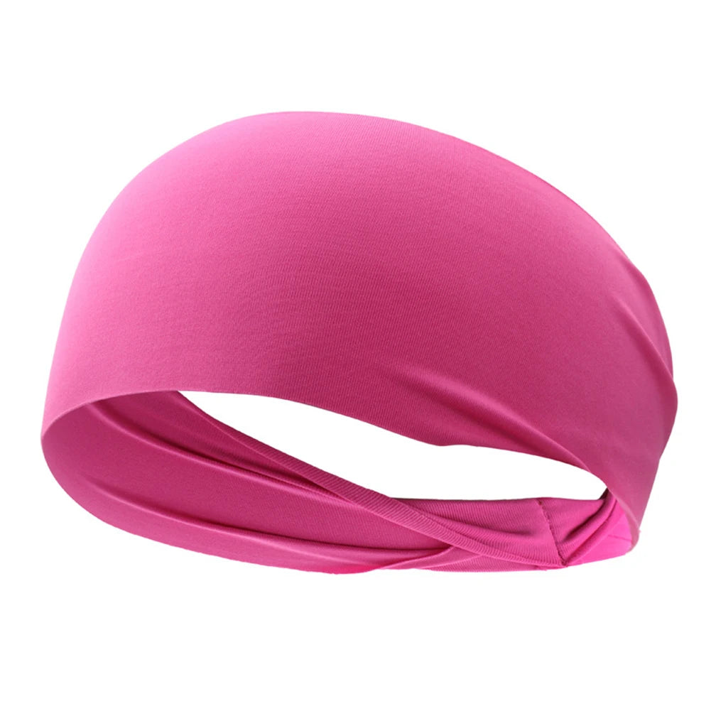 Sports Headbands Non-Slip Running Fitness Sweatband Quick Dry European and American Style for Jogging Fitness Cycling Basketball